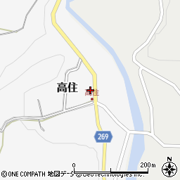 新潟県上越市高住767-1周辺の地図