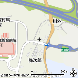 福島県白河市豊地弥次郎2-1周辺の地図
