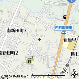新潟県十日町市四日町新田周辺の地図