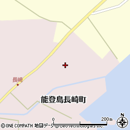 石川県七尾市能登島長崎町し周辺の地図
