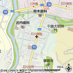 石川南町周辺の地図