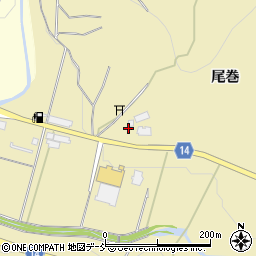 福島県石川郡石川町形見尾巻109周辺の地図