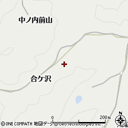 福島県西白河郡泉崎村泉崎合ケ沢周辺の地図