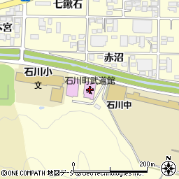 石川町武道館周辺の地図
