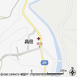 新潟県上越市高住794-4周辺の地図