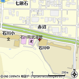 福島県石川郡石川町双里川向周辺の地図
