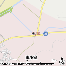 石川県羽咋郡志賀町東小室タ周辺の地図