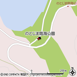 のとじま臨海公園周辺の地図