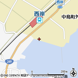 石川県七尾市中島町外イ115周辺の地図