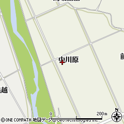 福島県西白河郡西郷村長坂中川原周辺の地図