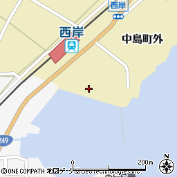 石川県七尾市中島町外イ21周辺の地図