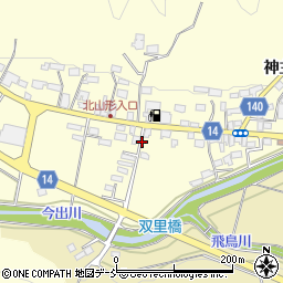 福島県石川町（石川郡）形見（双里）周辺の地図