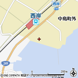 石川県七尾市中島町外イ17周辺の地図