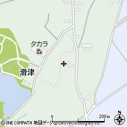 福島県西白河郡中島村滑津秋葉山周辺の地図