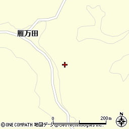 福島県石川郡石川町中田雁万田158周辺の地図