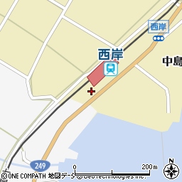 石川県七尾市中島町外イ7周辺の地図