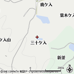 福島県西白河郡泉崎村泉崎三十ケ入周辺の地図