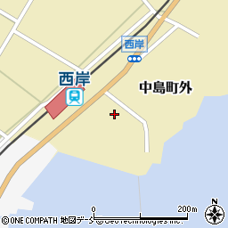 石川県七尾市中島町外乙周辺の地図