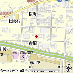 有限会社あめだや　石川店周辺の地図