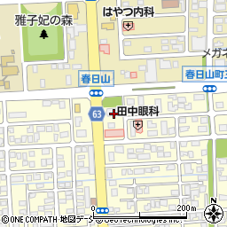 ＧＯＬＦＰａｒｔｎｅｒ上越春日山店周辺の地図