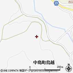 石川県七尾市中島町鳥越リ周辺の地図