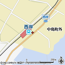 石川県七尾市中島町外ロ周辺の地図