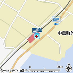 石川県七尾市中島町外イ3周辺の地図