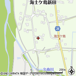 新潟県南魚沼市海士ケ島新田119周辺の地図