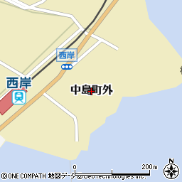 石川県七尾市中島町外周辺の地図