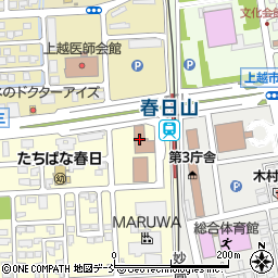市立春日地区公民館周辺の地図