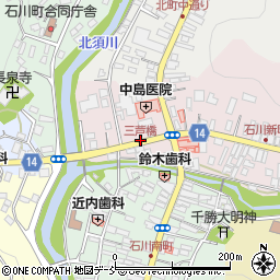 三芦橋周辺の地図