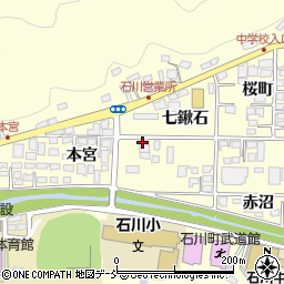 福島交通観光株式会社　石川営業所周辺の地図