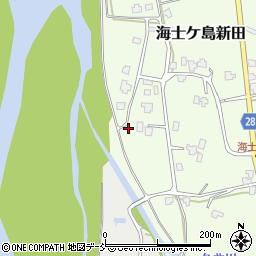 新潟県南魚沼市海士ケ島新田57周辺の地図