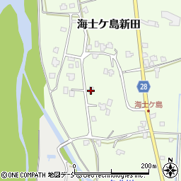 新潟県南魚沼市海士ケ島新田118周辺の地図