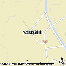 新潟県上越市安塚区袖山周辺の地図