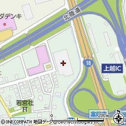佐川急便上越店周辺の地図