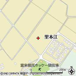 石川県志賀町（羽咋郡）里本江周辺の地図