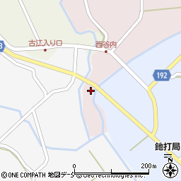 石川県七尾市中島町西谷内イ周辺の地図