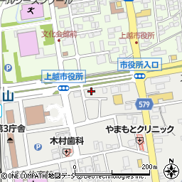 新潟縣信用組合春日山支店周辺の地図