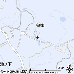 福島県白河市泉田鬼窪周辺の地図