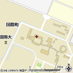 国際大学　エネルギーセンター周辺の地図