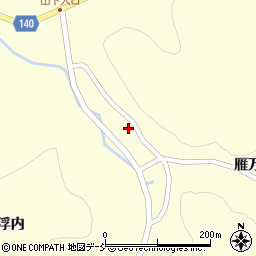 福島県石川郡石川町中田雁万田73周辺の地図