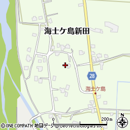 新潟県南魚沼市海士ケ島新田114周辺の地図