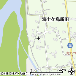新潟県南魚沼市海士ケ島新田73周辺の地図
