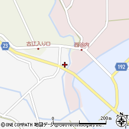 石川県七尾市中島町鳥越ヘ周辺の地図