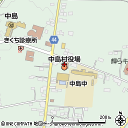 福島県西白河郡中島村周辺の地図