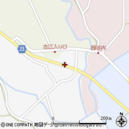 石川県七尾市中島町鳥越ト周辺の地図