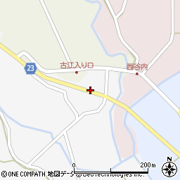 石川県七尾市中島町鳥越（ト）周辺の地図