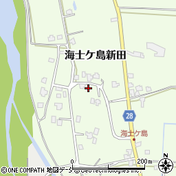 新潟県南魚沼市海士ケ島新田110周辺の地図