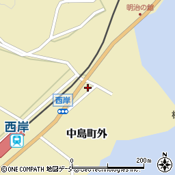 石川県七尾市中島町外ハ23周辺の地図